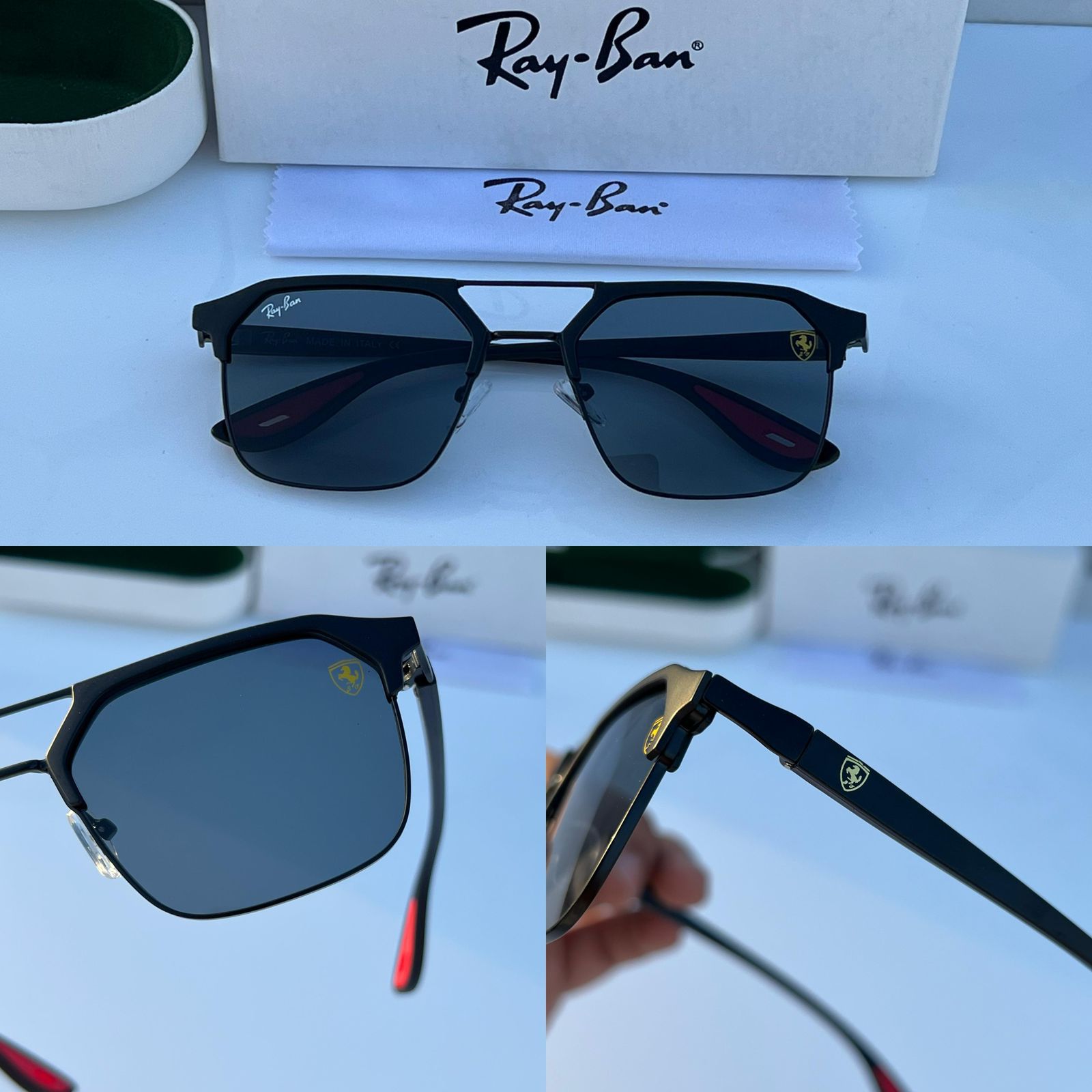 R&b 04 sunglasses Black uv protection