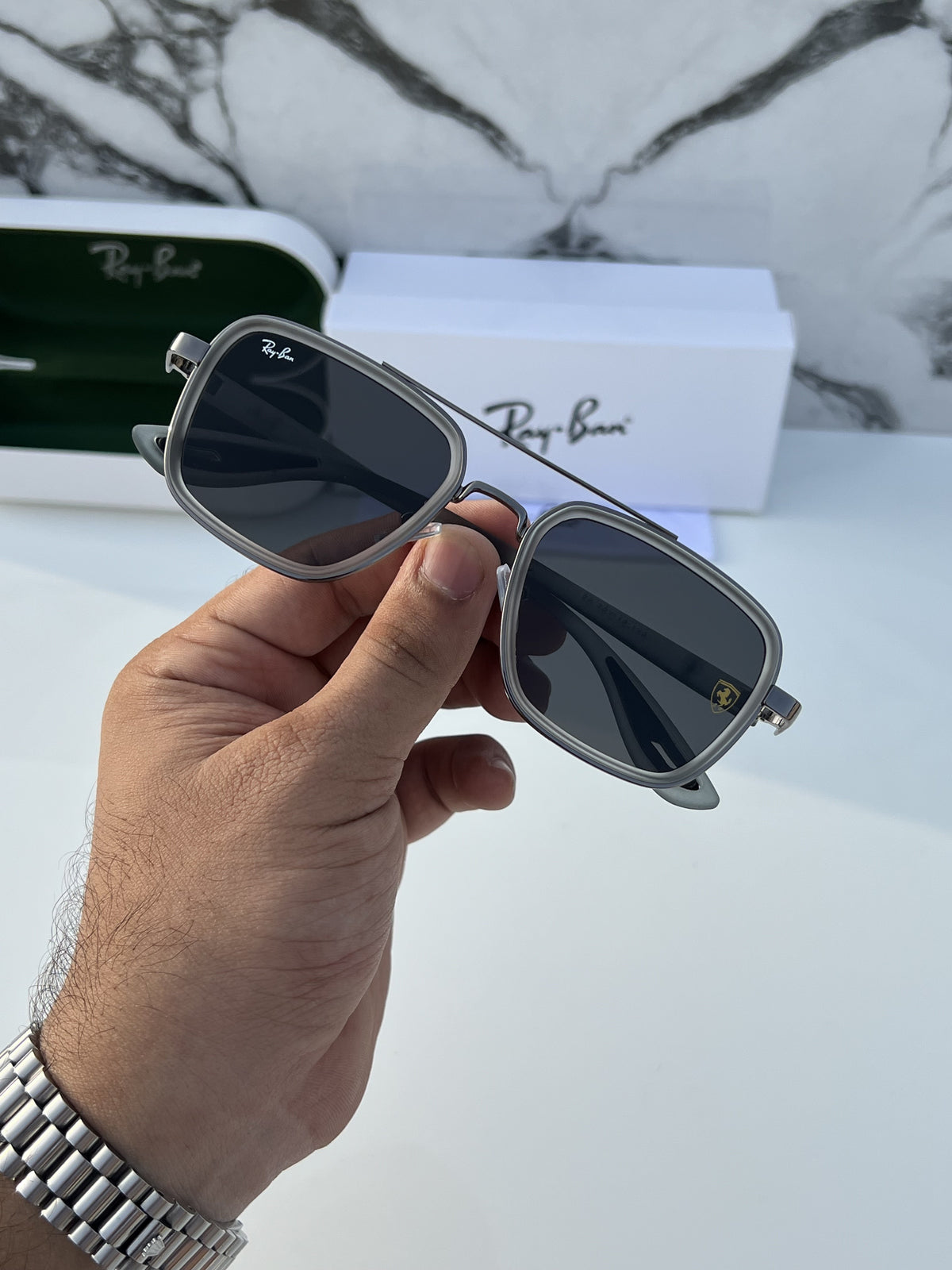 R-B Trending 100% polarized sunglasses for Men Women (power lens available)